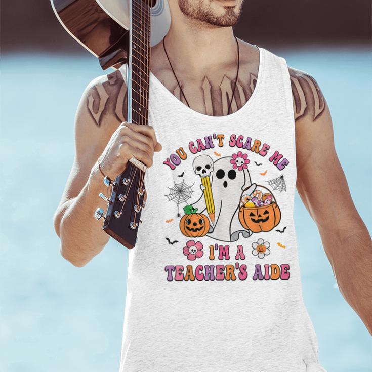 Halloween You Can't Scare Me I'm A School Teacher's Aide Men Tank Top, gift for family, gift for coworker