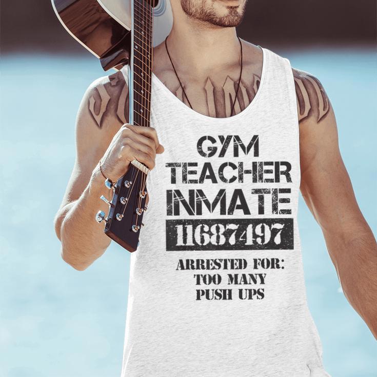 Halloween Gym Teacher Prisoner Costume Men Tank Top, gift for family, gift for coworker Halloween Gym Teacher Prisoner Costume Men Tank Top, gift for family, gift for coworker