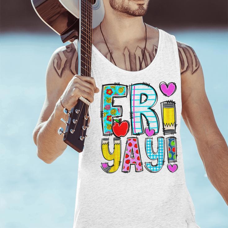 Happy Fri-Yay Friday Lovers Fun Teacher Life FriYay Weekend Men Tank Top, gift for family, gift for coworker Happy Fri-Yay Friday Lovers Fun Teacher Life FriYay Weekend Men Tank Top, gift for family, gift for coworker