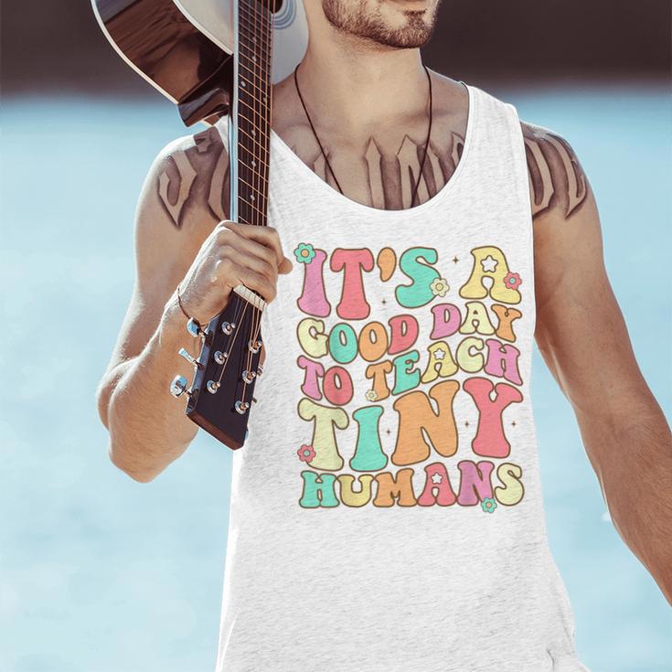 It's A Good Day To Teach Tiny Humans Teacher Teaching Men Tank Top, gift for family, gift for coworker It's A Good Day To Teach Tiny Humans Teacher Teaching Men Tank Top, gift for family, gift for coworker