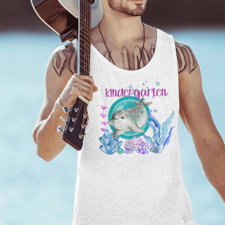 Kindergarten Teacher Dolphin Ocean Life Teaching Team Spirit Men Tank Top, gift for family, gift for coworker