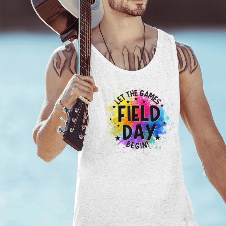 Let The Games Begin Field Day Fun Day Teachers Boys Girls Men Tank Top, gift for family, gift for coworker