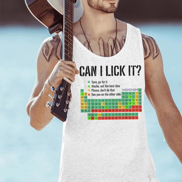 Can I Lick It Periodic Table Chart Science Teacher Men Tank Top, Science Teacher Tank Tops, gift for family, gift for coworker