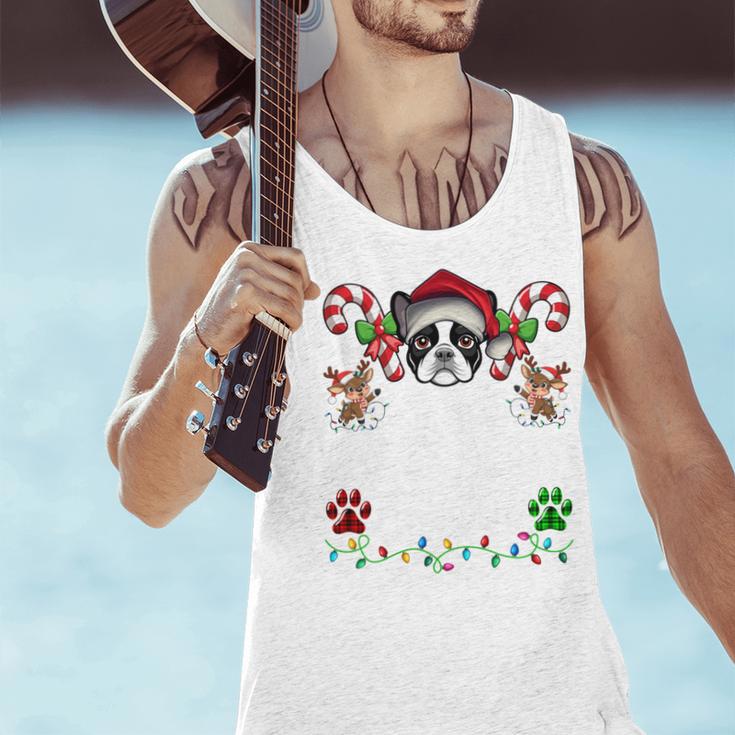 Most Likely Decorate Her Boston Terrier Dog Ugly Christmas Men Tank Top