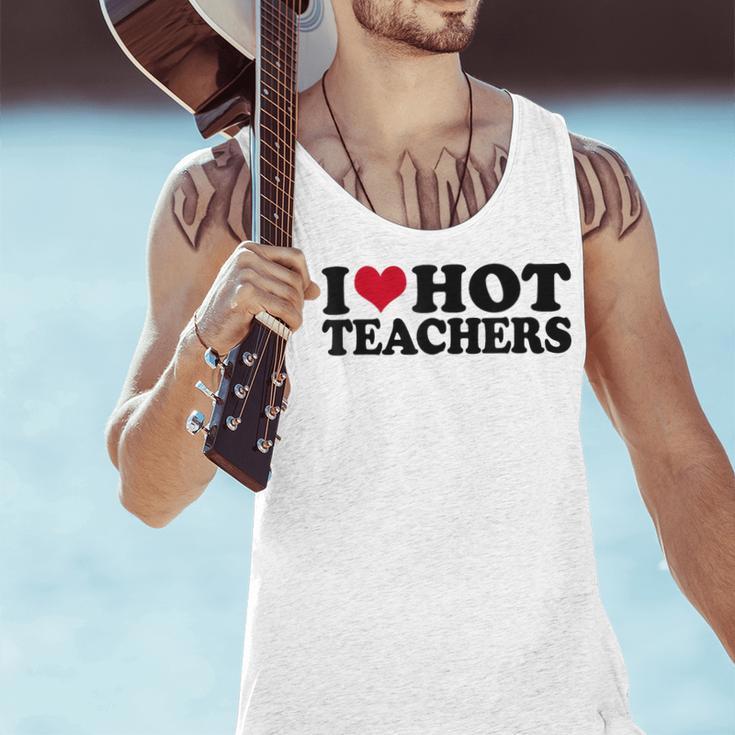 I Love Hot Teachers Men Women Men Tank Top, gift for family, gift for coworker