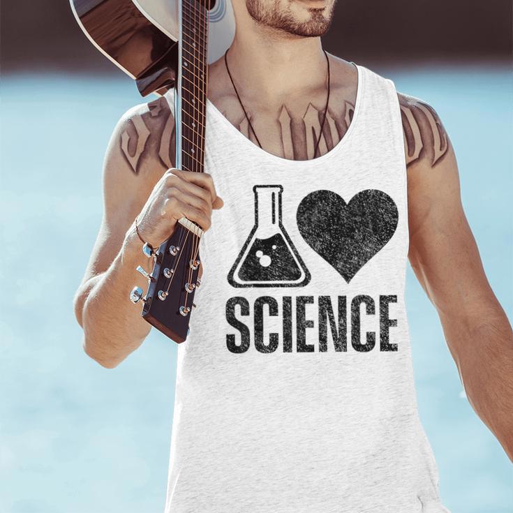 I Love Science Lover Teacher Scientist Sciences Men Tank Top, Science Teacher Tank Tops, gift for family, gift for coworker