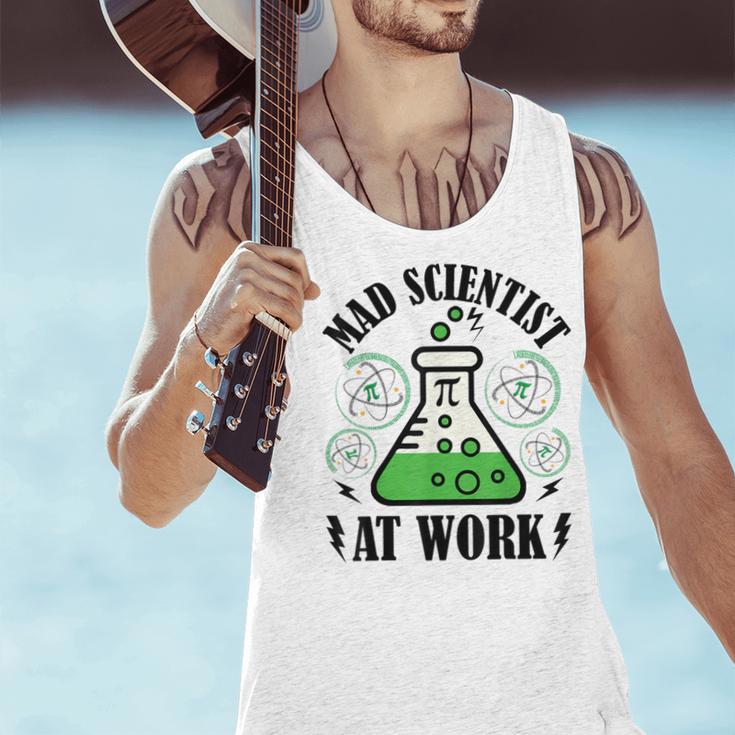 Mad Scientist Science Teacher Halloween Costume Teen Girls Men Tank Top, Science Teacher Tank Tops, gift for family, gift for coworker