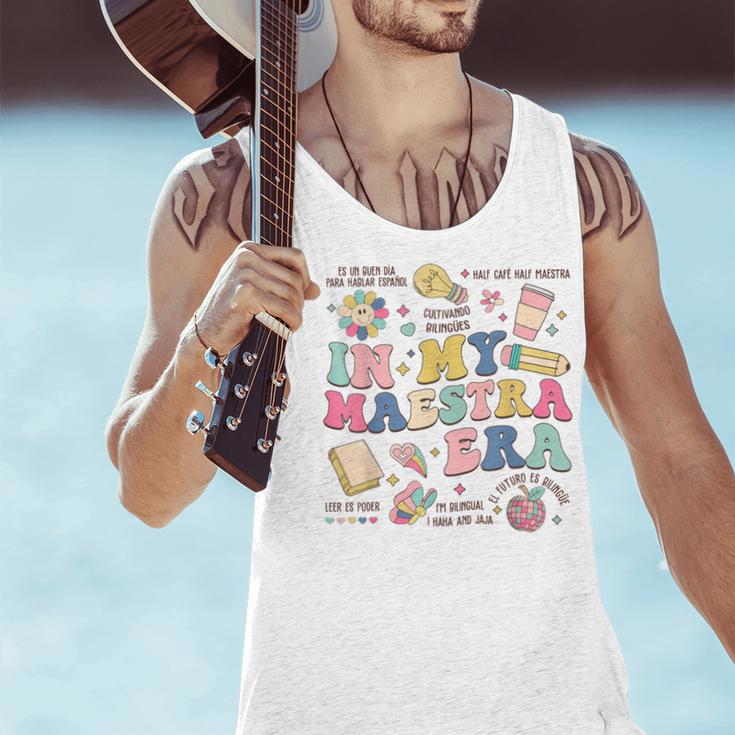 In My Maestra Era Spanish Bilingual Teacher First Day Men Tank Top, gift for family, gift for coworker In My Maestra Era Spanish Bilingual Teacher First Day Men Tank Top, gift for family, gift for coworker
