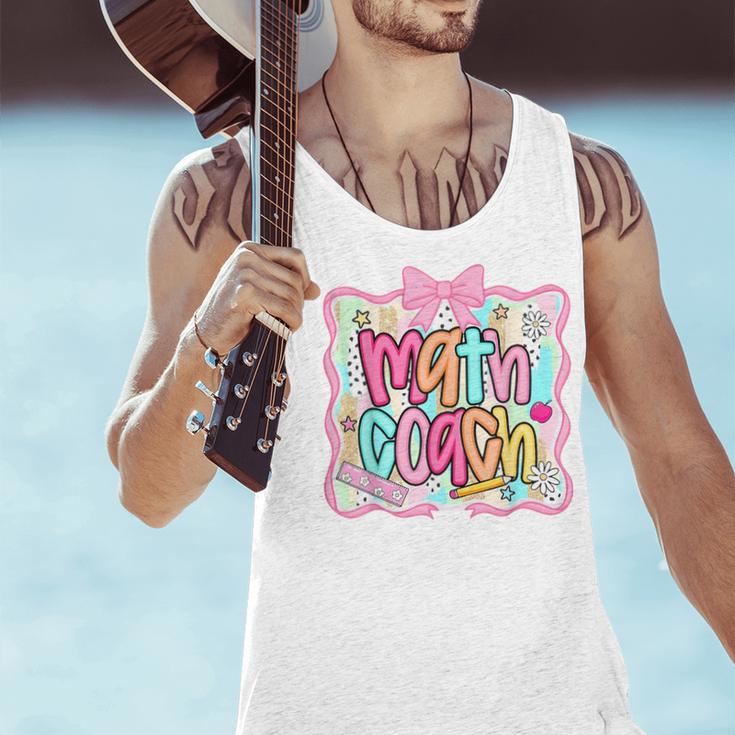 Math Coach Back To School Math Teacher Men Tank Top, gift for family, gift for coworker