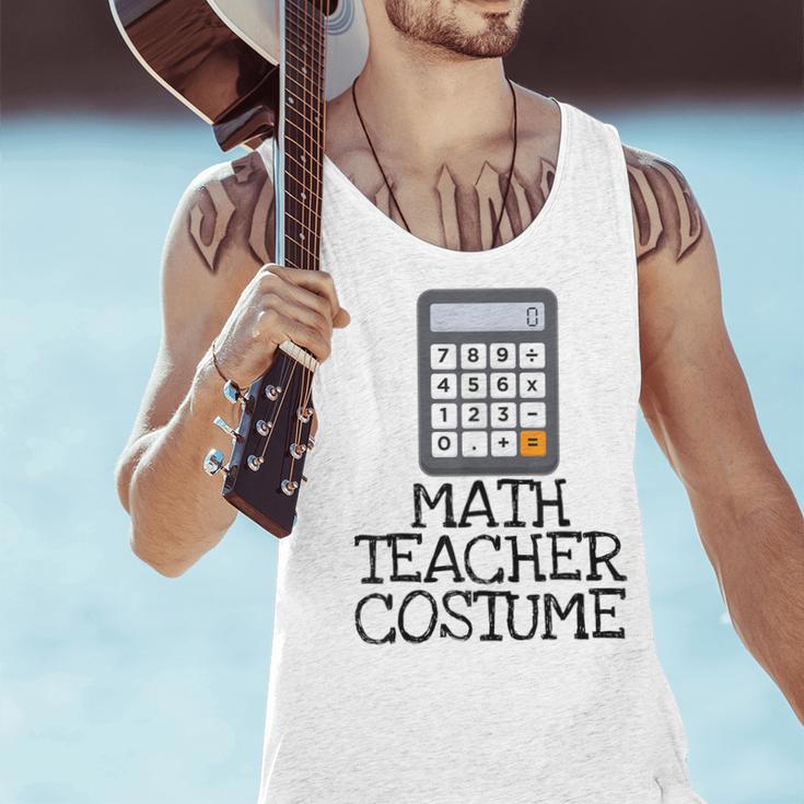 Math Teacher Costume Tshirt Halloween High School Calculator Men Tank Top, gift for family, gift for coworker Math Teacher Costume Tshirt Halloween High School Calculator Men Tank Top, gift for family, gift for coworker