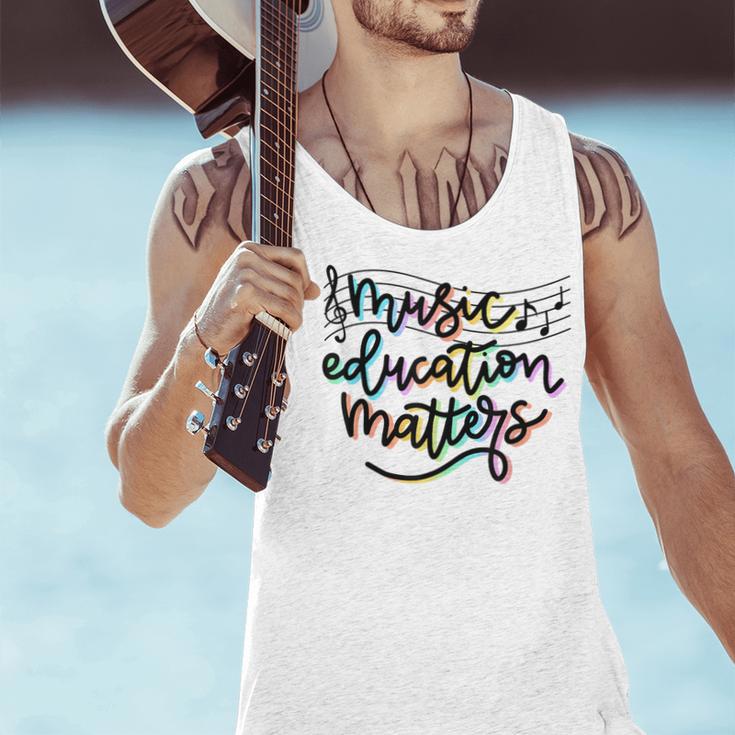 Music Education Matters Music Teacher Appreciation Women Men Tank Top, gift for family, gift for coworker Music Education Matters Music Teacher Appreciation Women Men Tank Top, gift for family, gift for coworker