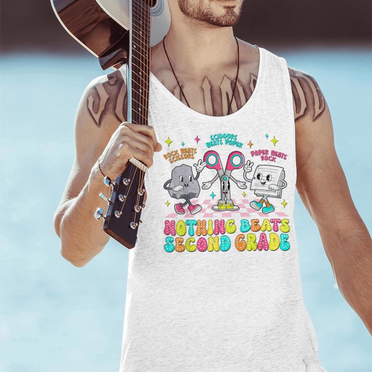 Nothing Beats 2nd Second Grade Back To School Teacher Kids Men Tank Top, 2nd Grade Teacher Tank Tops, gift for family, gift for coworker Nothing Beats 2nd Second Grade Back To School Teacher Kids Men Tank Top, 2nd Grade Teacher Tank Tops, gift for family, gift for coworker