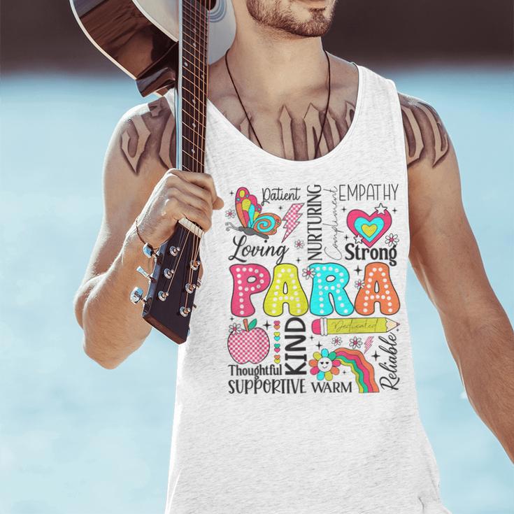 Para Paraprofessional Paraeducator Teacher Back To School Men Tank Top, gift for family, gift for coworker Para Paraprofessional Paraeducator Teacher Back To School Men Tank Top, gift for family, gift for coworker