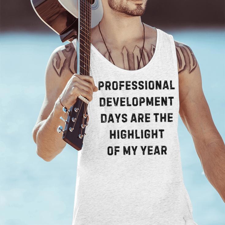 Professional Development Days Teacher Lie Party Men Tank Top, gift for family, gift for coworker