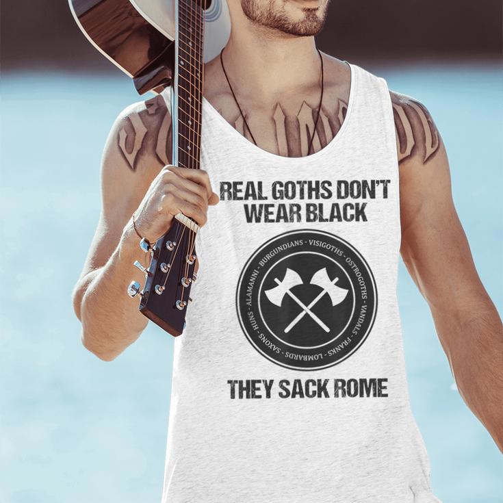 Real Goths Sack Rome History Teacher Men Tank Top, History Teacher Tank Tops, gift for family, gift for coworker