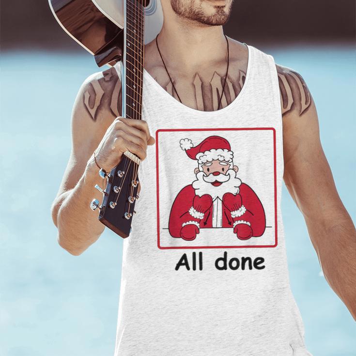 Retro All Done Christmas Special Ed Teacher Team Santa Women Men Tank Top, gift for family, gift for coworker Retro All Done Christmas Special Ed Teacher Team Santa Women Men Tank Top, gift for family, gift for coworker