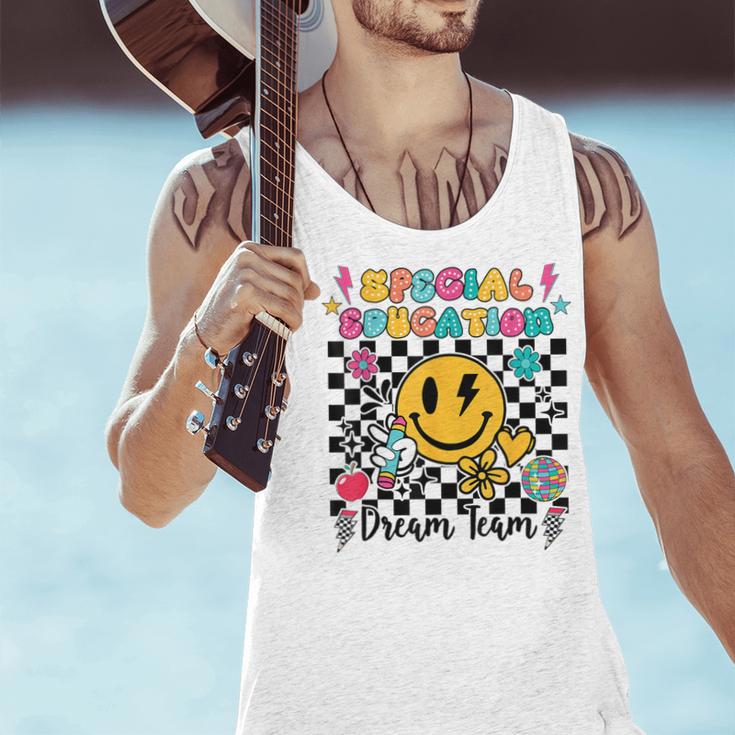 Retro Special Education Squad Groovy Dream Team Teacher Men Tank Top, Groovy Teacher Tank Tops, gift for family, gift for coworker Retro Special Education Squad Groovy Dream Team Teacher Men Tank Top, Groovy Teacher Tank Tops, gift for family, gift for coworker