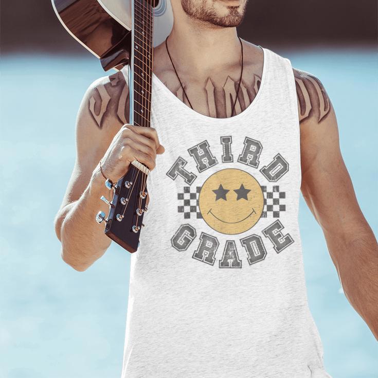 Retro Third Grade Teacher Student 1st Day Back To School Men Tank Top, gift for family, gift for coworker