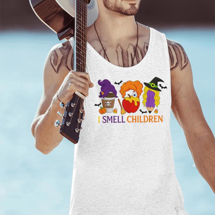I Smell Children Witch Teacher Halloween Trick Or Teach Men Tank Top, gift for family, gift for coworker I Smell Children Witch Teacher Halloween Trick Or Teach Men Tank Top, gift for family, gift for coworker