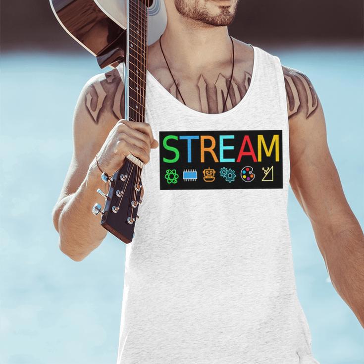 Stream Technology Robotics Shirt For Teachers And Students Premium Tri-Blend Men Tank Top, gift for family, gift for coworker Stream Technology Robotics Shirt For Teachers And Students Premium Tri-Blend Men Tank Top, gift for family, gift for coworker