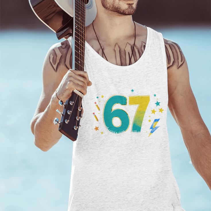 I Survived 67 Days Of School Teachers Students Meme Men Tank Top, gift for family, gift for coworker I Survived 67 Days Of School Teachers Students Meme Men Tank Top, gift for family, gift for coworker