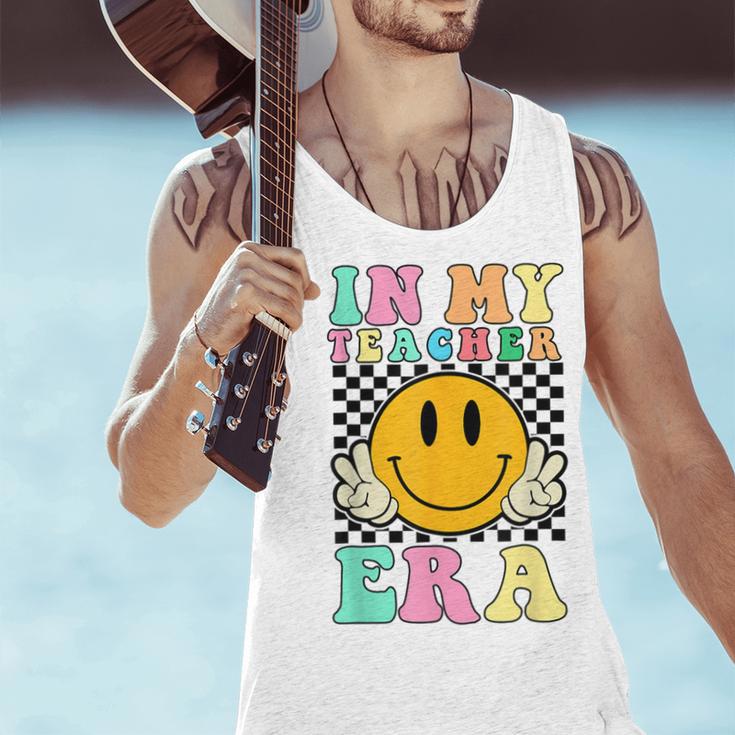 In My Teacher Era Retro Back To School Teacher Student Men Tank Top, gift for family, gift for coworker In My Teacher Era Retro Back To School Teacher Student Men Tank Top, gift for family, gift for coworker