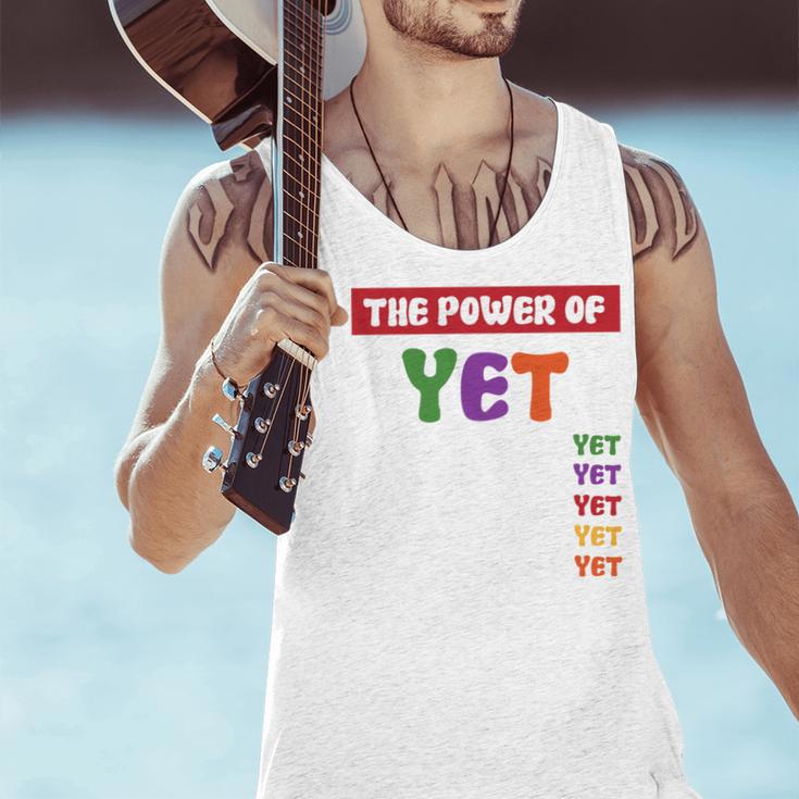 Teacher Growth Mindset Power Of Yet Men Tank Top, gift for family, gift for coworker Teacher Growth Mindset Power Of Yet Men Tank Top, gift for family, gift for coworker