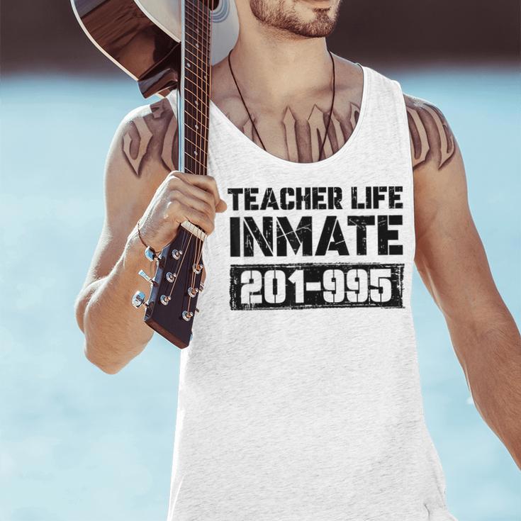 Teacher Life Jail Inmate Prisoner Halloween Costume Men Tank Top, gift for family, gift for coworker Teacher Life Jail Inmate Prisoner Halloween Costume Men Tank Top, gift for family, gift for coworker
