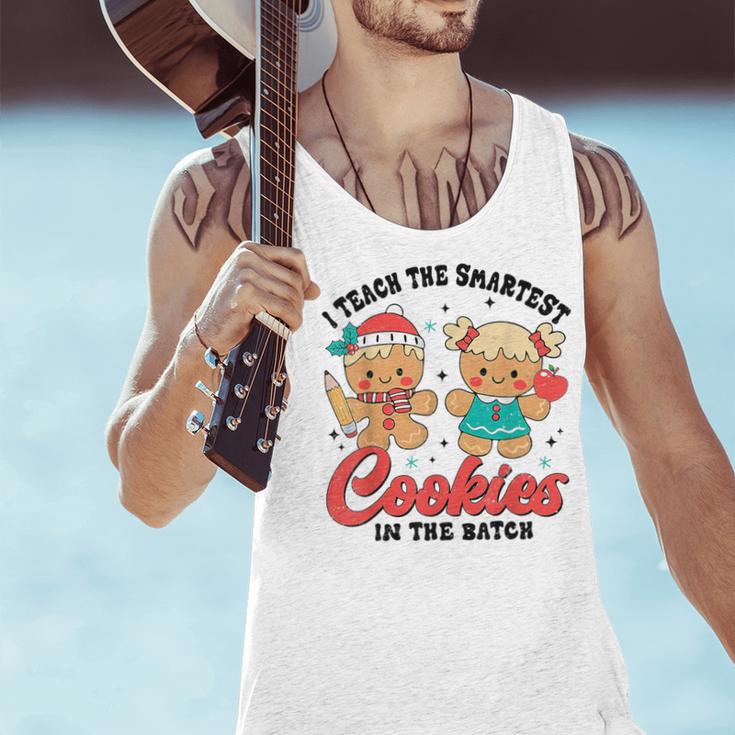 Teacher Of Smart Cookies Cute Gingerbread Teacher Christmas Men Tank Top, gift for family, gift for coworker Teacher Of Smart Cookies Cute Gingerbread Teacher Christmas Men Tank Top, gift for family, gift for coworker