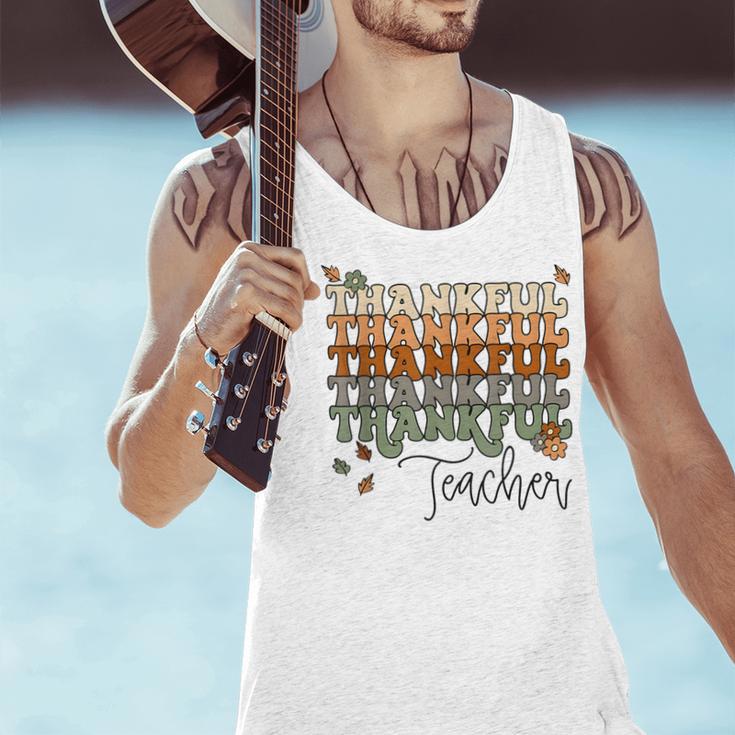 Thankful Teacher Thanksgiving Fall Pumpkin Turkey Men Tank Top, gift for family, gift for coworker Thankful Teacher Thanksgiving Fall Pumpkin Turkey Men Tank Top, gift for family, gift for coworker