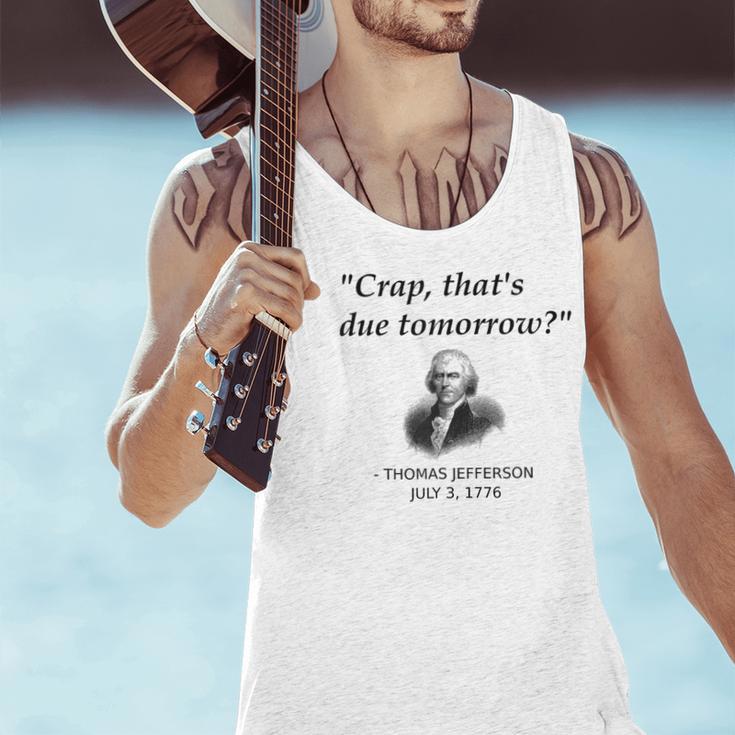Thomas Jefferson USA History Teacher Student Men Tank Top, History Teacher Tank Tops, gift for family, gift for coworker