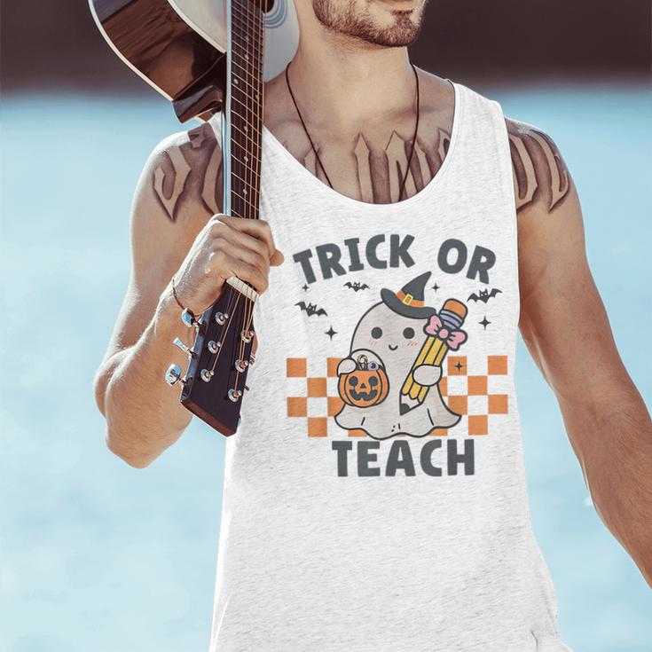 Trick Or Teach Teacher Men Tank Top, gift for family, gift for coworker Trick Or Teach Teacher Men Tank Top, gift for family, gift for coworker