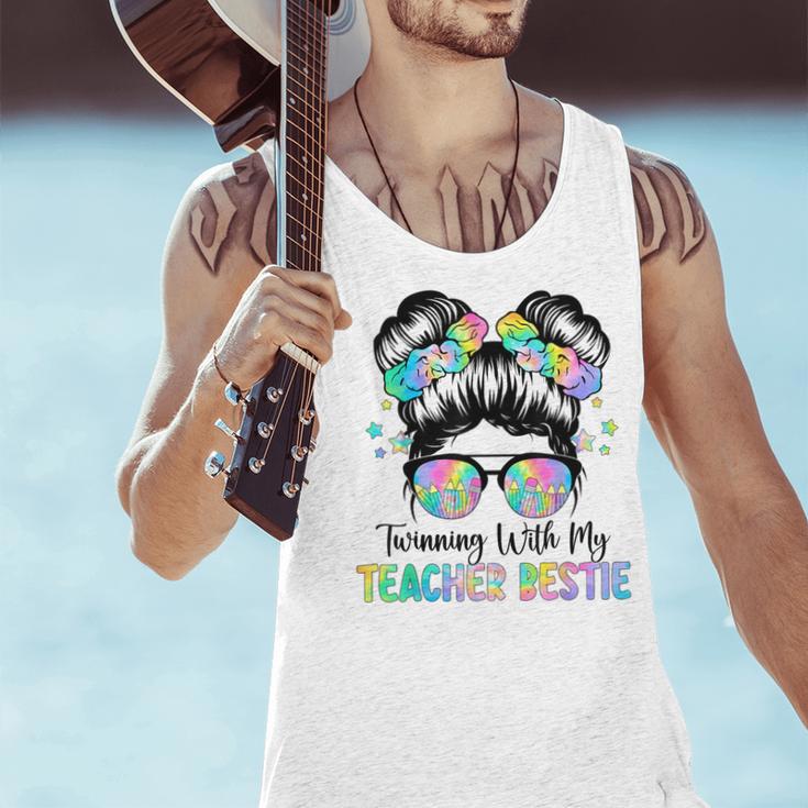 Twin Day Friends Teacher Twinning With My Bestie Men Tank Top, gift for family, gift for coworker Twin Day Friends Teacher Twinning With My Bestie Men Tank Top, gift for family, gift for coworker