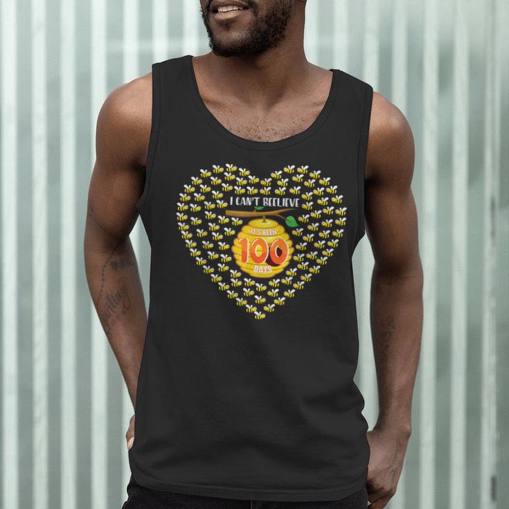 100 Days Of School Bee Hive Tree Hearts Teachers Student Kid Men Tank Top, novelty gifts, funny gifts 100 Days Of School Bee Hive Tree Hearts Teachers Student Kid Men Tank Top, novelty gifts, funny gifts
