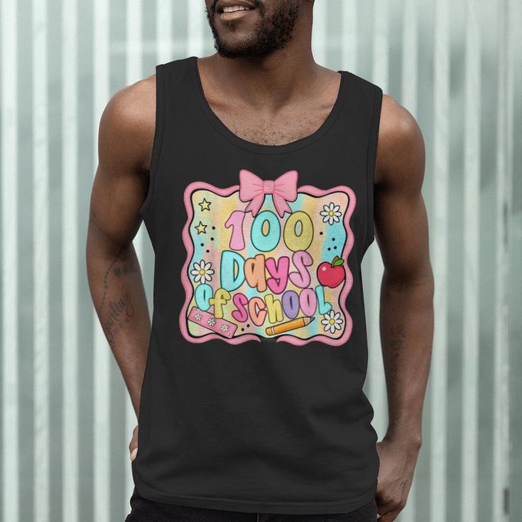 100 Days Of School Preppy 100th Day Of School Teacher Kids Men Tank Top, novelty gifts, funny gifts 100 Days Of School Preppy 100th Day Of School Teacher Kids Men Tank Top, novelty gifts, funny gifts