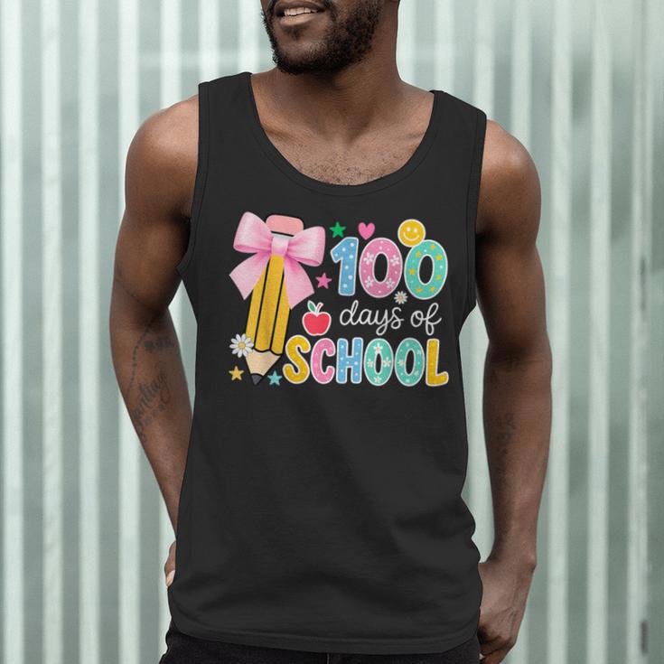 100 Days Of School Preppy 100th Day Of School Teachers Girls Men Tank Top, novelty gifts, funny gifts 100 Days Of School Preppy 100th Day Of School Teachers Girls Men Tank Top, novelty gifts, funny gifts