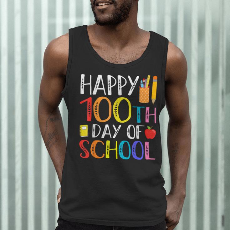 100 Days Of School Teacher And Student Men Tank Top, novelty gifts, funny gifts