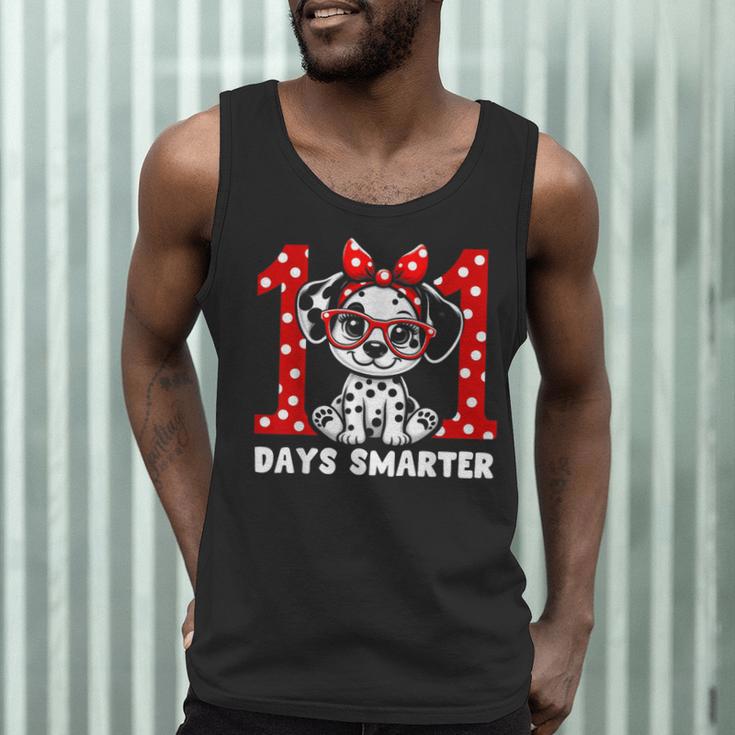 100 Days Smarter 101st Day School Dalmatian Dog Teacher Kids Men Tank Top, novelty gifts, funny gifts 100 Days Smarter 101st Day School Dalmatian Dog Teacher Kids Men Tank Top, novelty gifts, funny gifts
