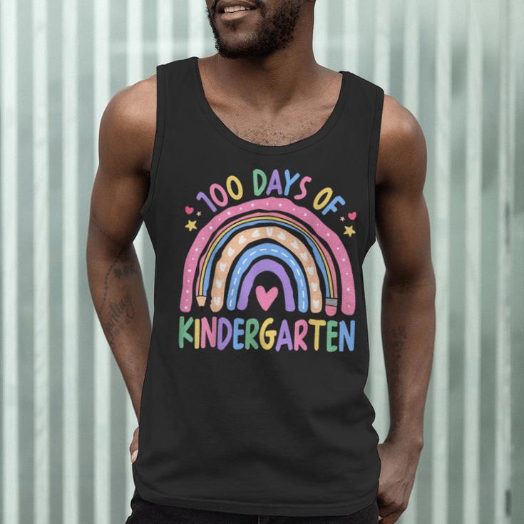 100th Day Of Kindergarten Teacher Kids 100 Days Smarter Men Tank Top, novelty gifts, funny gifts 100th Day Of Kindergarten Teacher Kids 100 Days Smarter Men Tank Top, novelty gifts, funny gifts