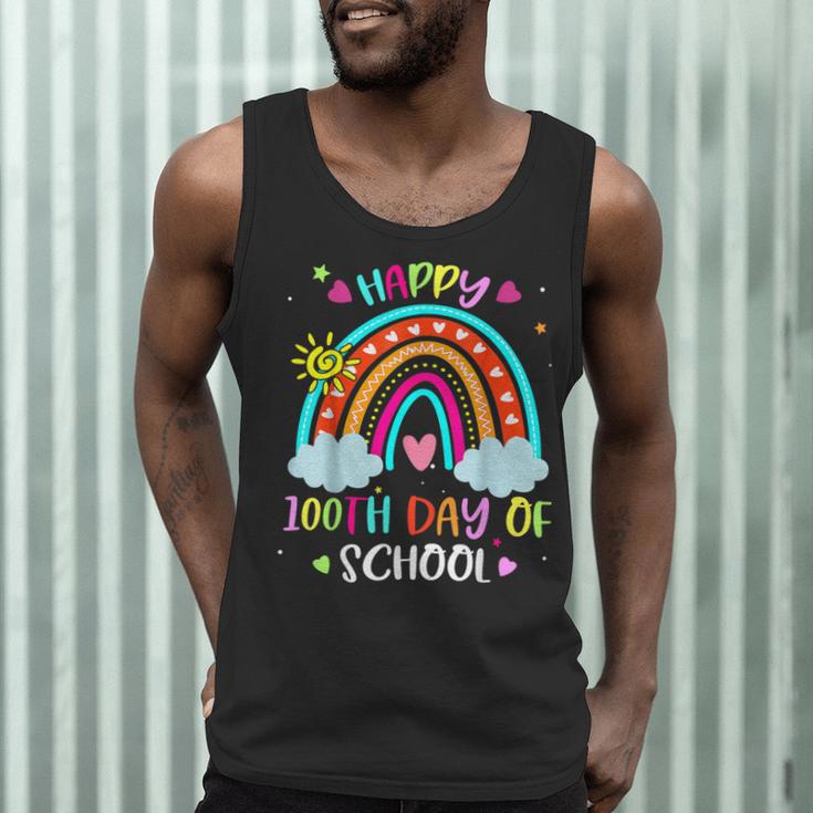 100th Day Of School Rainbow Happy 100 Days Smarter Teacher Men Tank Top, novelty gifts, funny gifts 100th Day Of School Rainbow Happy 100 Days Smarter Teacher Men Tank Top, novelty gifts, funny gifts