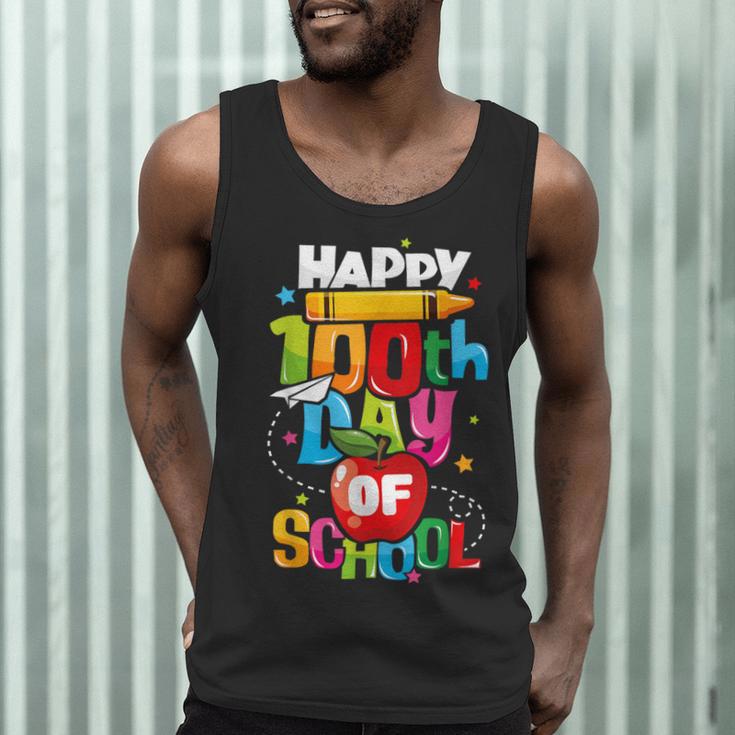 100th Day Of School Teachers Kids Child Happy 100 Days Men Tank Top, novelty gifts, funny gifts