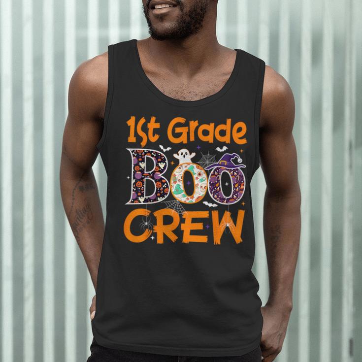 1st Grade Boo Crew First Grade Halloween Teacher Men Tank Top, novelty gifts, funny gifts 1st Grade Boo Crew First Grade Halloween Teacher Men Tank Top, novelty gifts, funny gifts