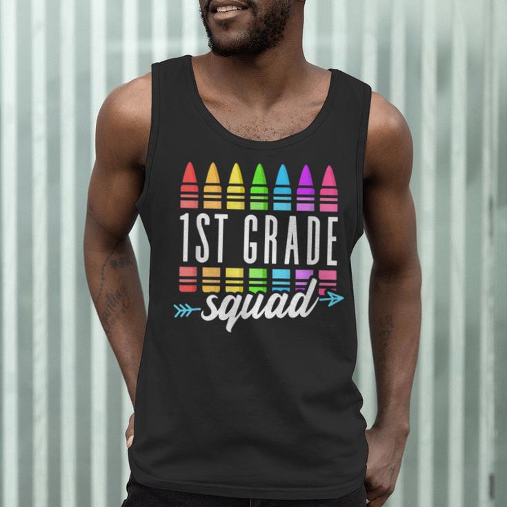 1st Grade Squad Back To School First Grade Teacher Boy Girl Men Tank Top, novelty gifts, funny gifts 1st Grade Squad Back To School First Grade Teacher Boy Girl Men Tank Top, novelty gifts, funny gifts