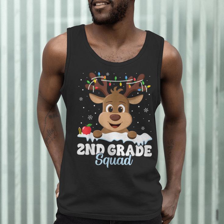 2nd Grade Teacher Christmas Second Grade Squad Reindeer Xmas For Men Women Kids Men Tank Top, novelty gifts, funny gifts 2nd Grade Teacher Christmas Second Grade Squad Reindeer Xmas For Men Women Kids Men Tank Top, novelty gifts, funny gifts