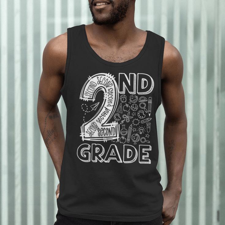 2nd Grade Typography Team 2nd Grade Teacher Back To School Men Tank Top, novelty gifts, funny gifts 2nd Grade Typography Team 2nd Grade Teacher Back To School Men Tank Top, novelty gifts, funny gifts