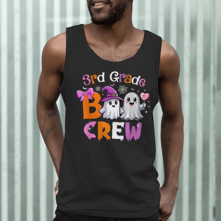 3rd Grade Boo Crew Third Grade Halloween Costume Teacher Kid Men Tank Top, novelty gifts, funny gifts