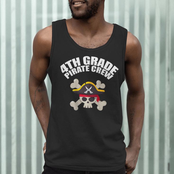 4th Grade Pirate Crew Halloween Costume Cool Teacher Student Men Tank Top, novelty gifts, funny gifts 4th Grade Pirate Crew Halloween Costume Cool Teacher Student Men Tank Top, novelty gifts, funny gifts