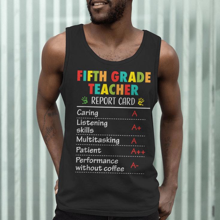 5th Grade Teacher Report Card Appreciation Men Women Men Tank Top, novelty gifts, funny gifts 5th Grade Teacher Report Card Appreciation Men Women Men Tank Top, novelty gifts, funny gifts