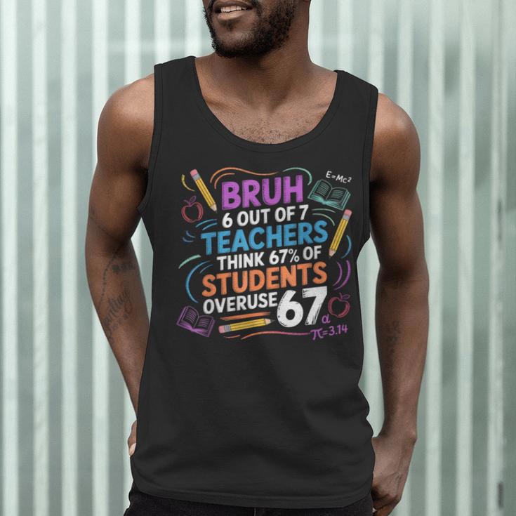 6 Out Of 7 Teachers Think 67 Of Students Overuse 67 Meme Men Tank Top, novelty gifts, funny gifts 6 Out Of 7 Teachers Think 67 Of Students Overuse 67 Meme Men Tank Top, novelty gifts, funny gifts
