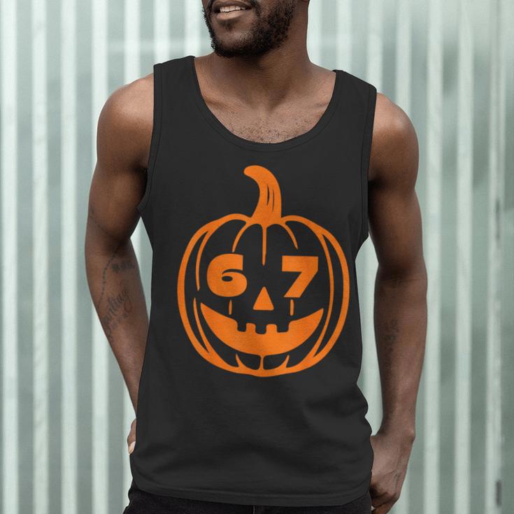 67 Six Seven Halloween Costume For Students Teachers Men Tank Top, novelty gifts, funny gifts